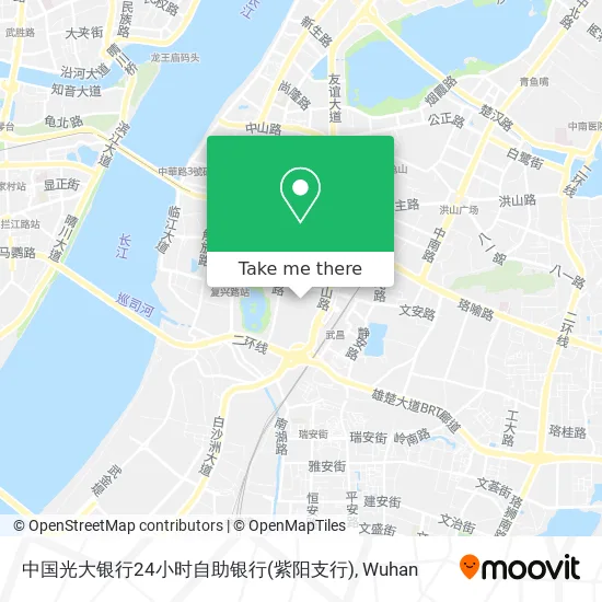 中国光大银行24小时自助银行(紫阳支行) map