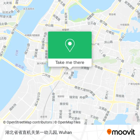 湖北省省直机关第一幼儿园 map
