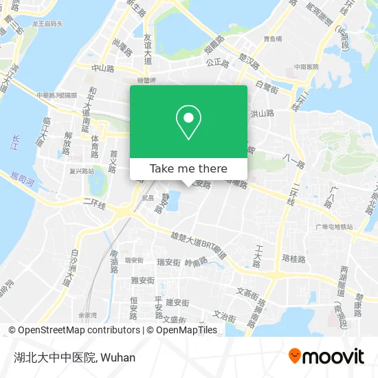 湖北大中中医院 map