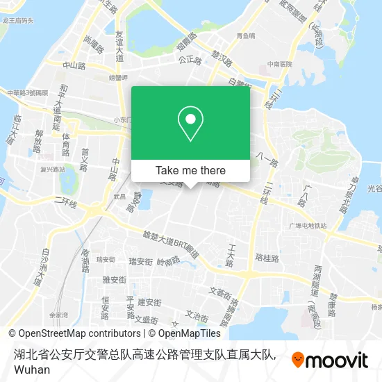 湖北省公安厅交警总队高速公路管理支队直属大队 map