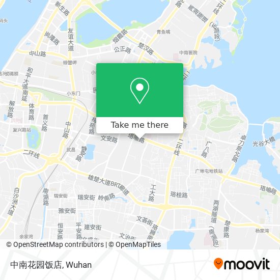 中南花园饭店 map