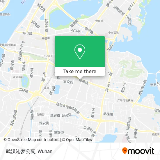 武汉沁梦公寓 map