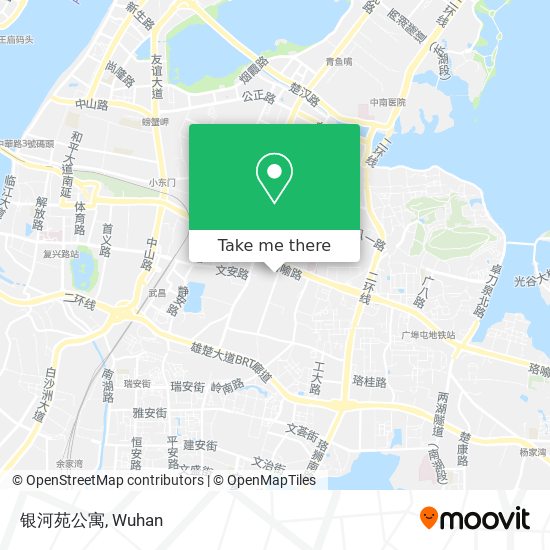 银河苑公寓 map