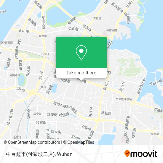 中百超市(付家坡二店) map