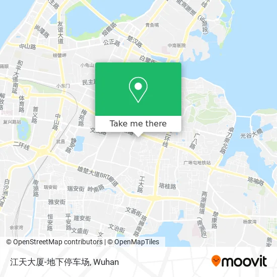 江天大厦-地下停车场 map