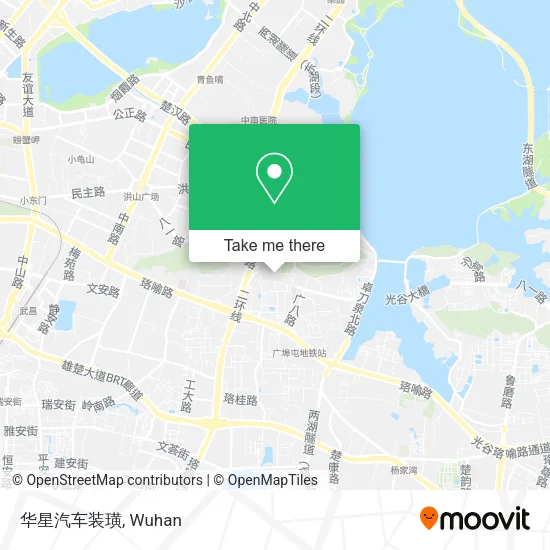 华星汽车装璜 map