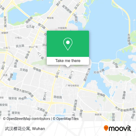 武汉樱花公寓 map