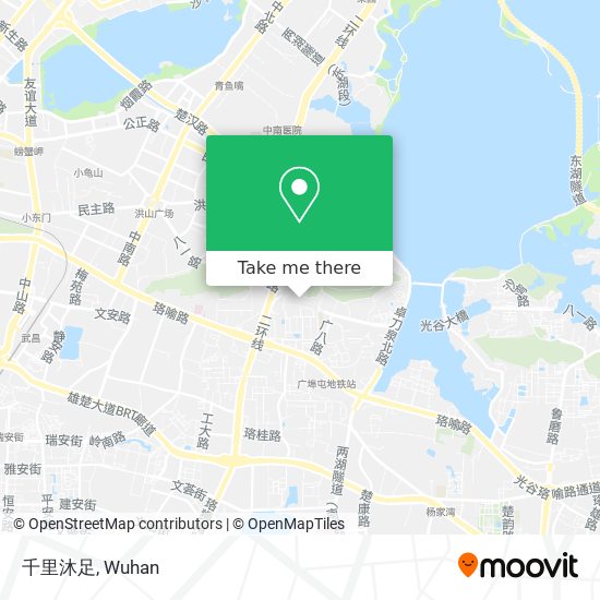 千里沐足 map
