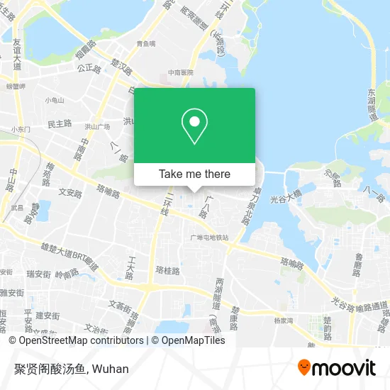 聚贤阁酸汤鱼 map