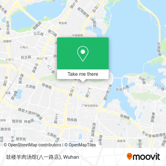 鼓楼羊肉汤馆(八一路店) map