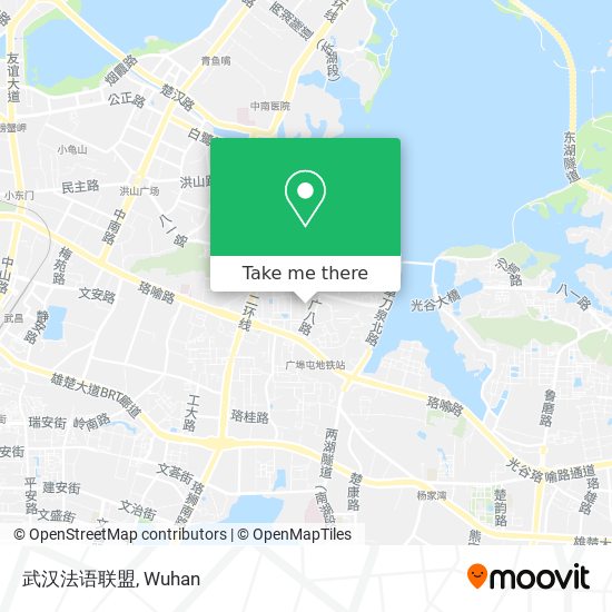 武汉法语联盟 map