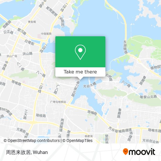 周恩来故居 map