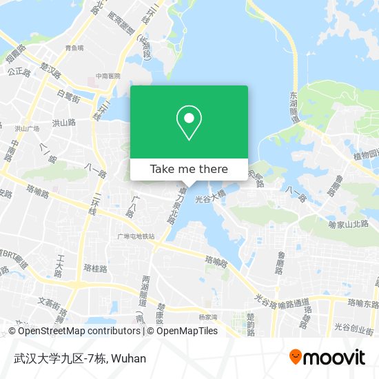 武汉大学九区-7栋 map