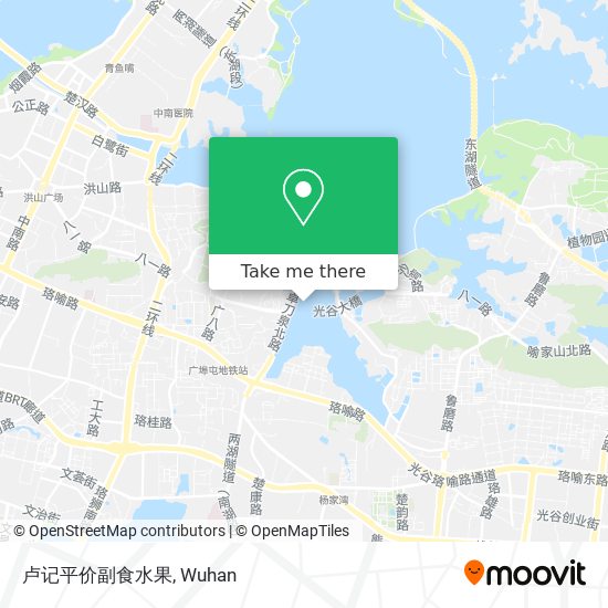 卢记平价副食水果 map