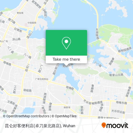 昆仑好客便利店(卓刀泉北路店) map