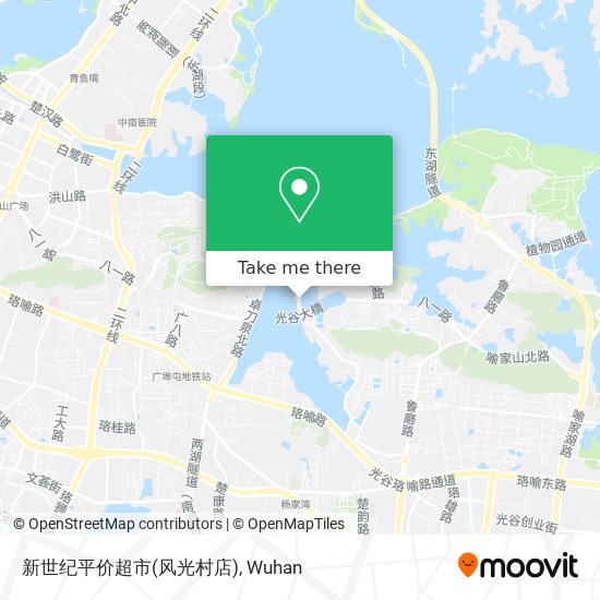 新世纪平价超市(风光村店) map