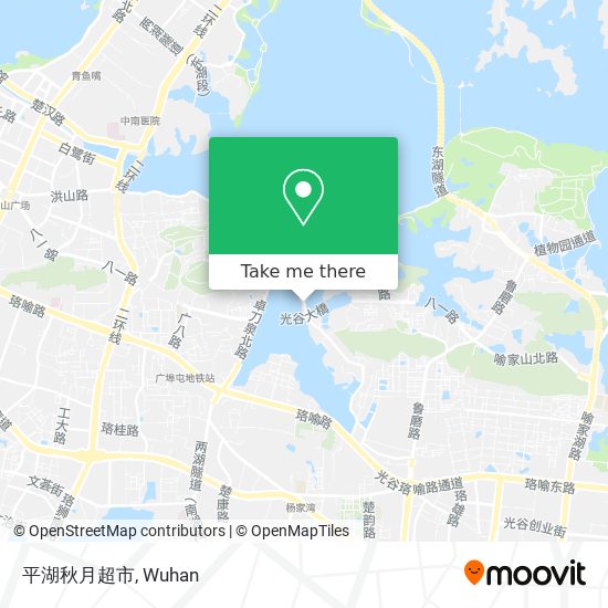 平湖秋月超市 map