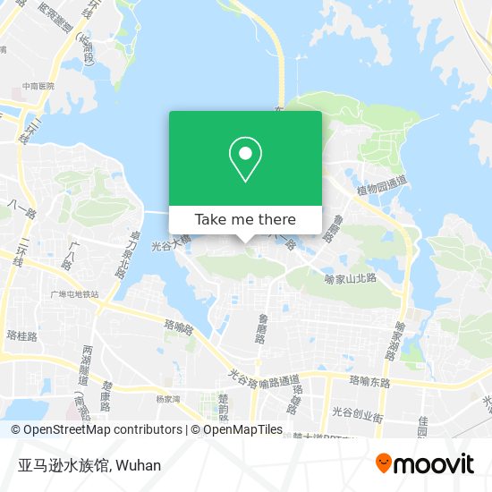 亚马逊水族馆 map
