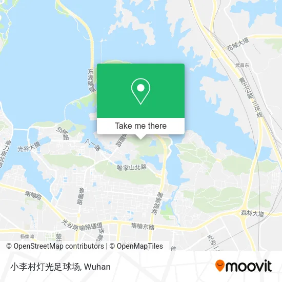 小李村灯光足球场 map