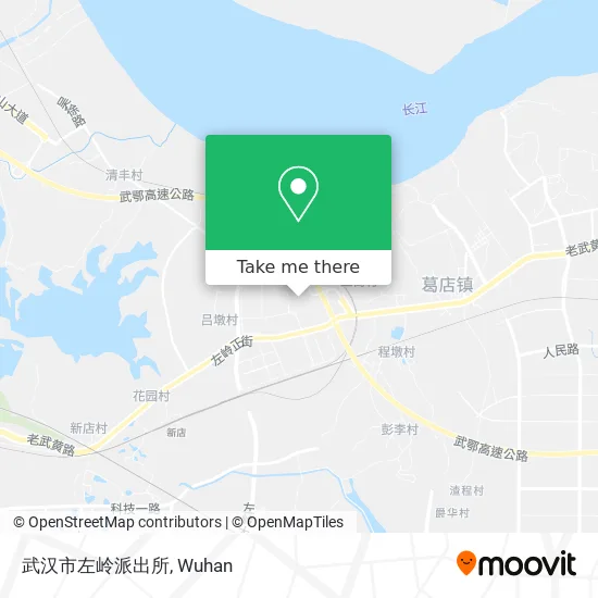 武汉市左岭派出所 map