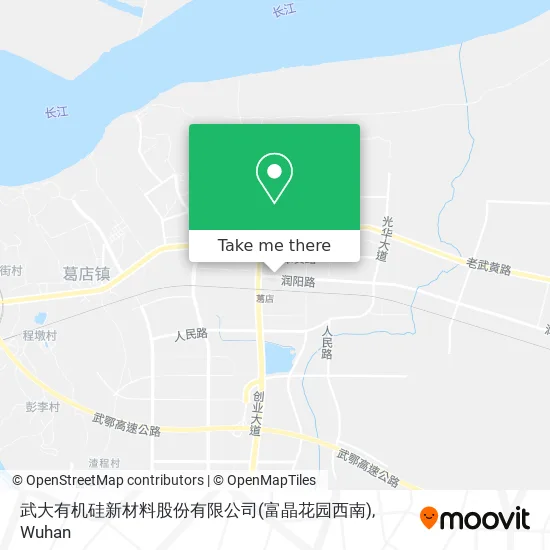 武大有机硅新材料股份有限公司(富晶花园西南) map