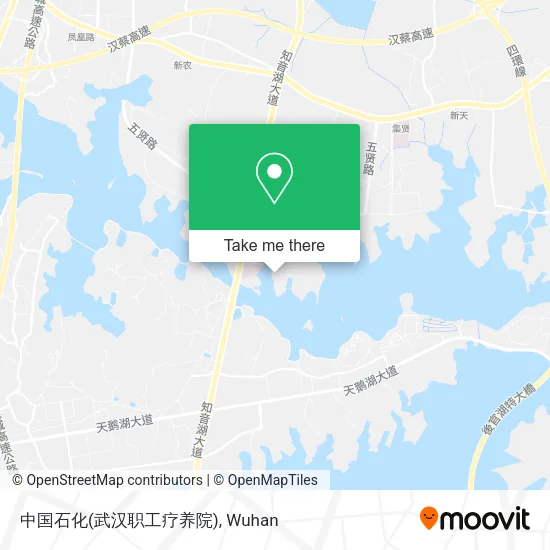 中国石化(武汉职工疗养院) map