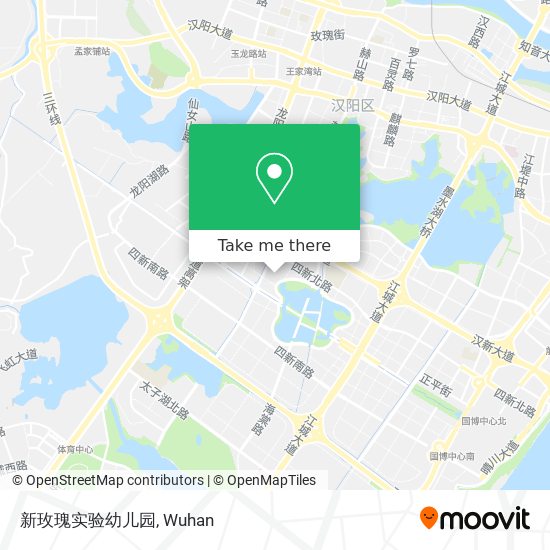新玫瑰实验幼儿园 map