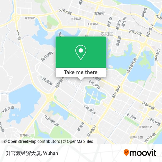 升官渡经贸大厦 map