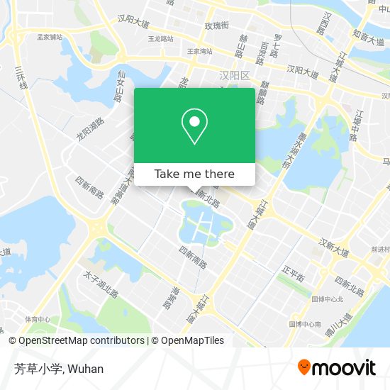 芳草小学 map