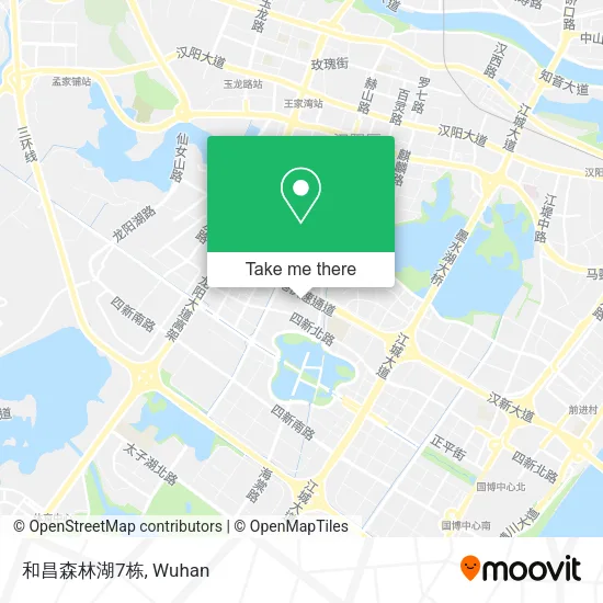 和昌森林湖7栋 map