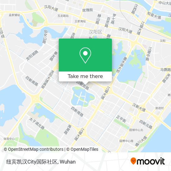 纽宾凯汉City国际社区 map