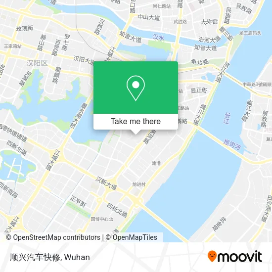 顺兴汽车快修 map