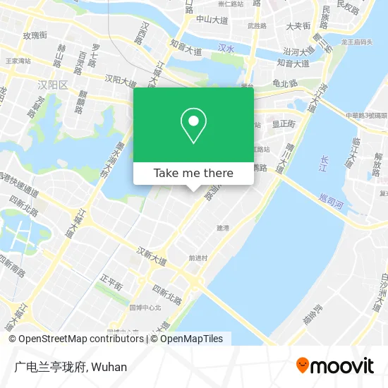 广电兰亭珑府 map