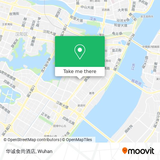 华诚食尚酒店 map