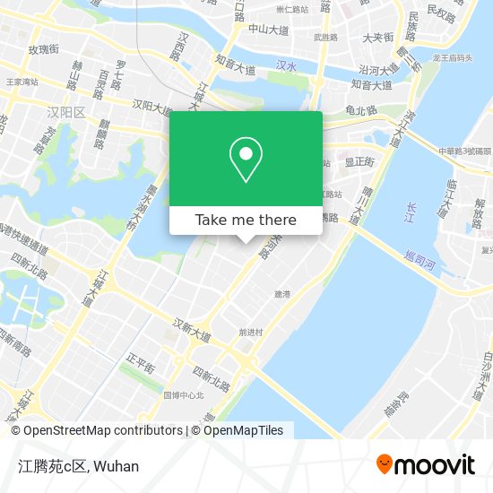 江腾苑c区 map
