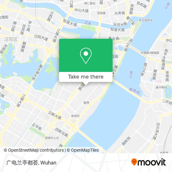广电兰亭都荟 map