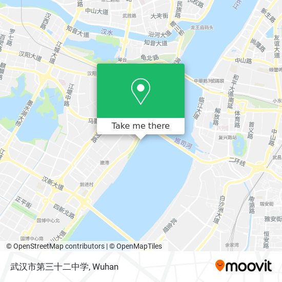 武汉市第三十二中学 map
