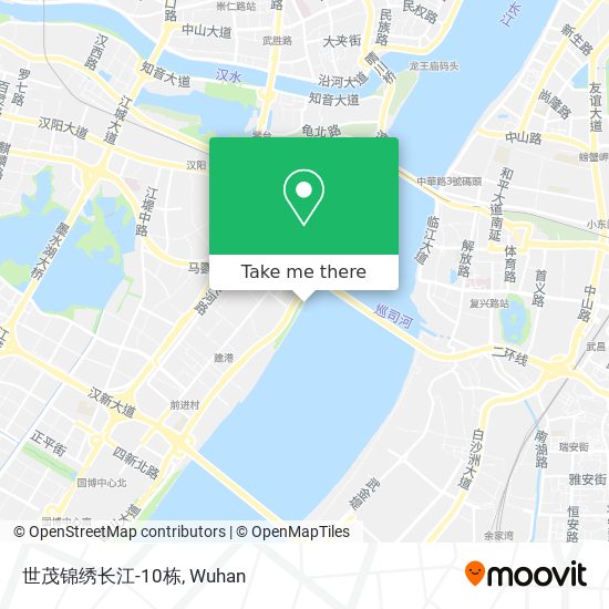 世茂锦绣长江-10栋 map