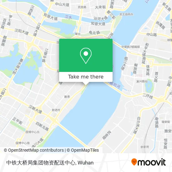 中铁大桥局集团物资配送中心 map