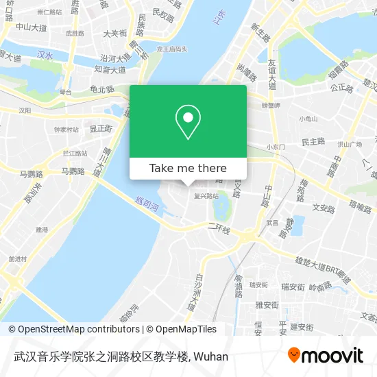 武汉音乐学院张之洞路校区教学楼 map