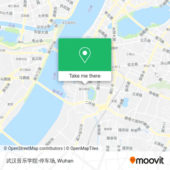 武汉音乐学院-停车场 map