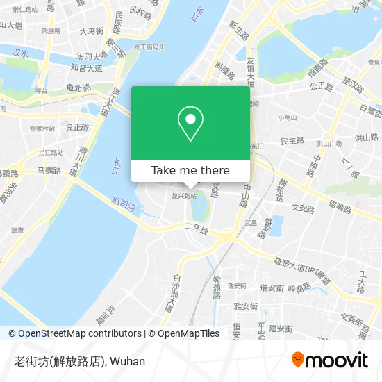 老街坊(解放路店) map