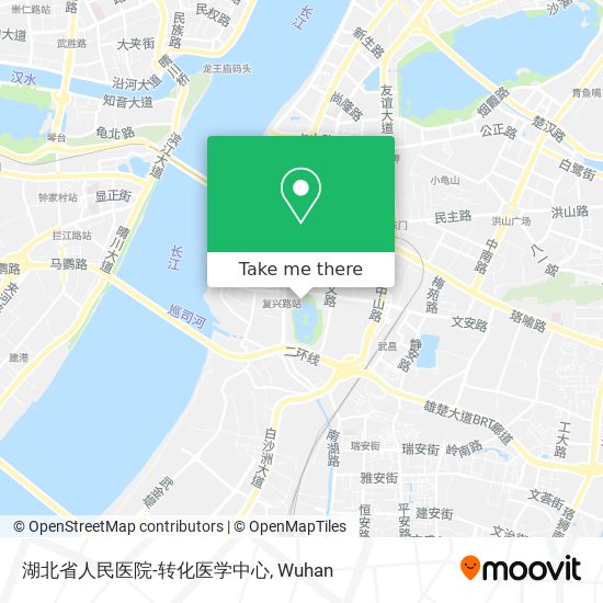 湖北省人民医院-转化医学中心 map