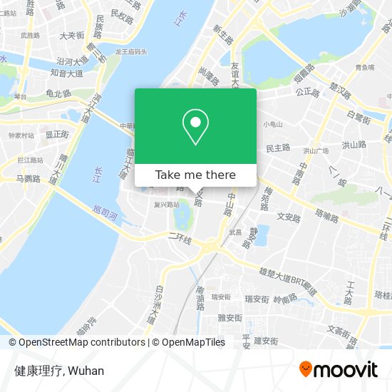 健康理疗 map