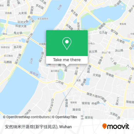 安然纳米汗蒸馆(新宇佳苑店) map