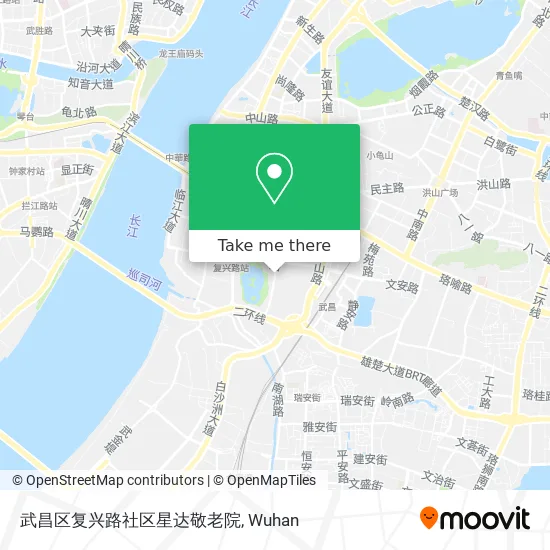 武昌区复兴路社区星达敬老院 map