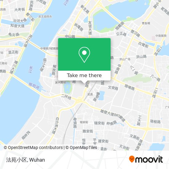 法苑小区 map