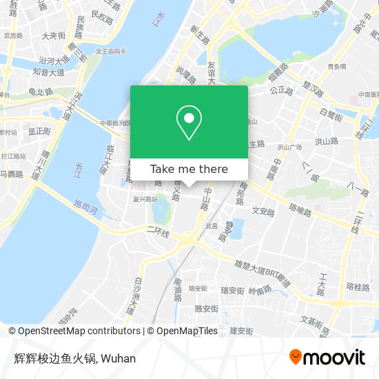 辉辉梭边鱼火锅 map