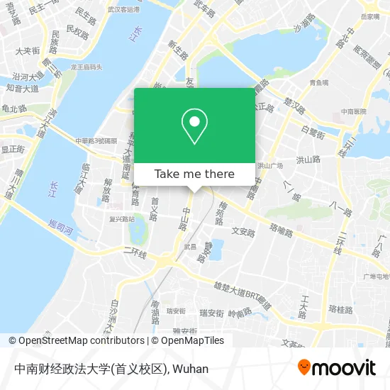 中南财经政法大学(首义校区) map