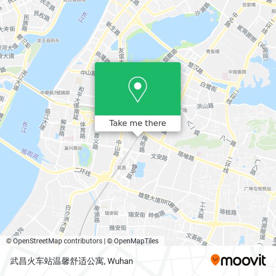 武昌火车站温馨舒适公寓 map
